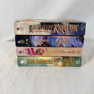 Lot of 4 Leisure Historical Romance Paperback Mass Market 90s Bodice Ripper